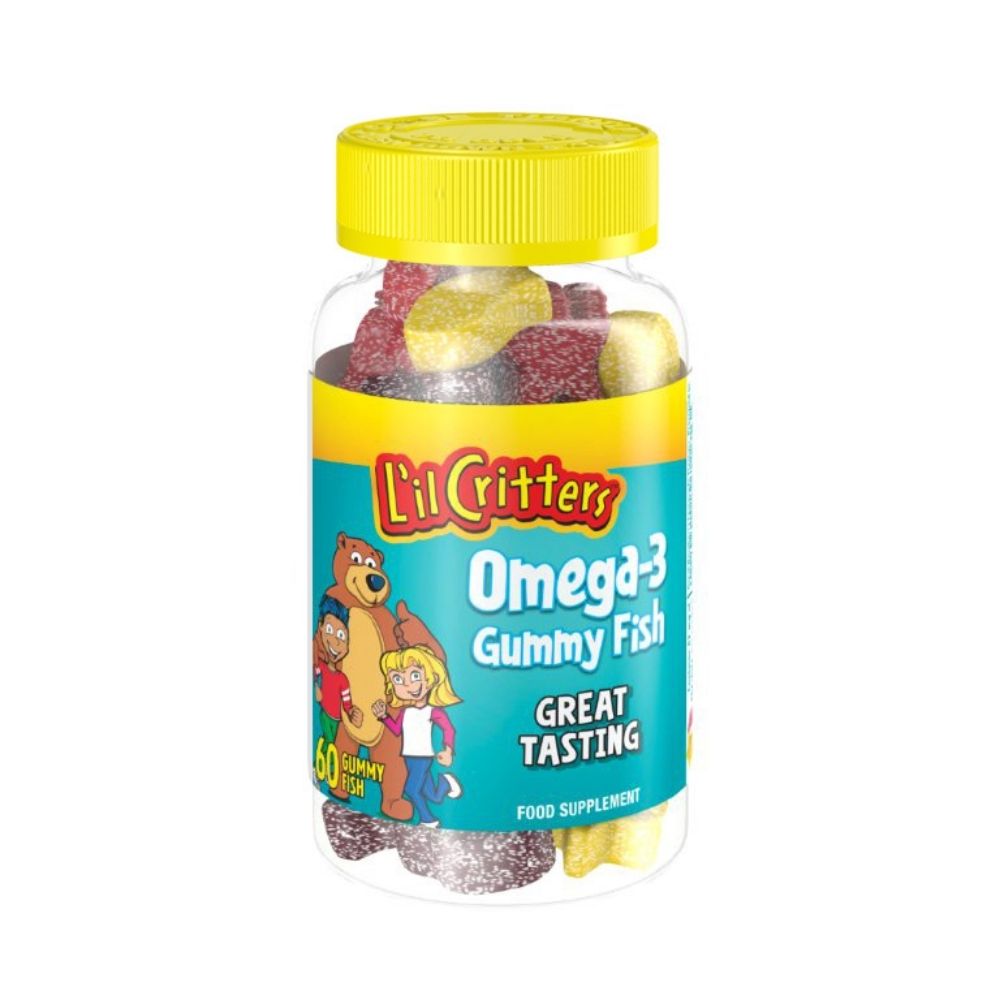 L il Critters Omega 3 Gummy Fish 60 s Vitamins