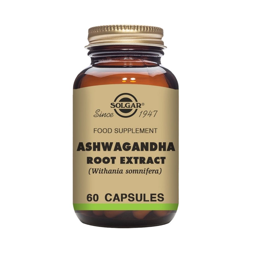 Solgar Ashwagandha Root Extract Vegetable Capsules