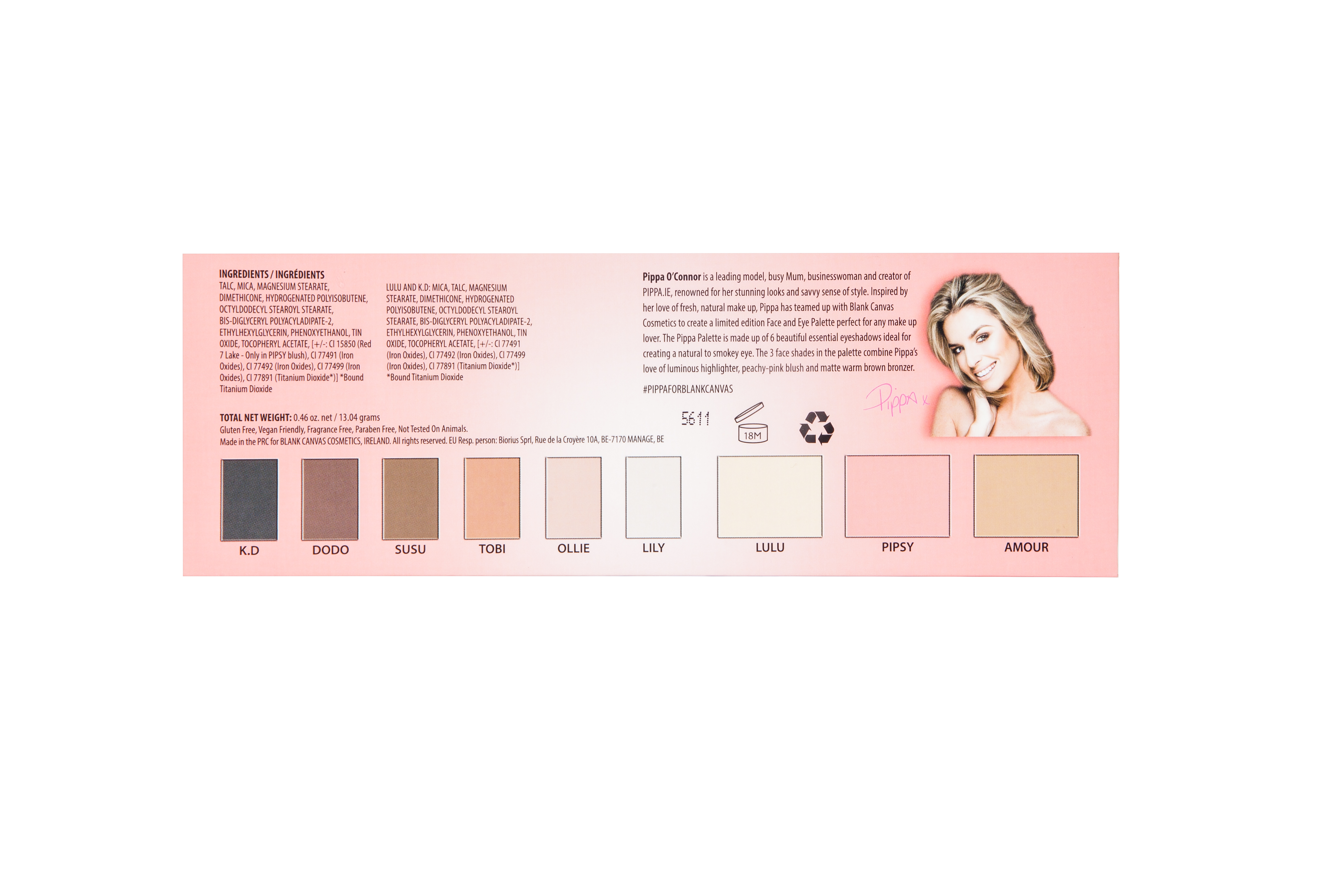 Blank Canvas Pippa Palette Face Mulligans Phar