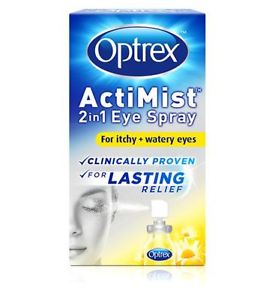 Optrex Actimist Double Action For Itchy Watery E