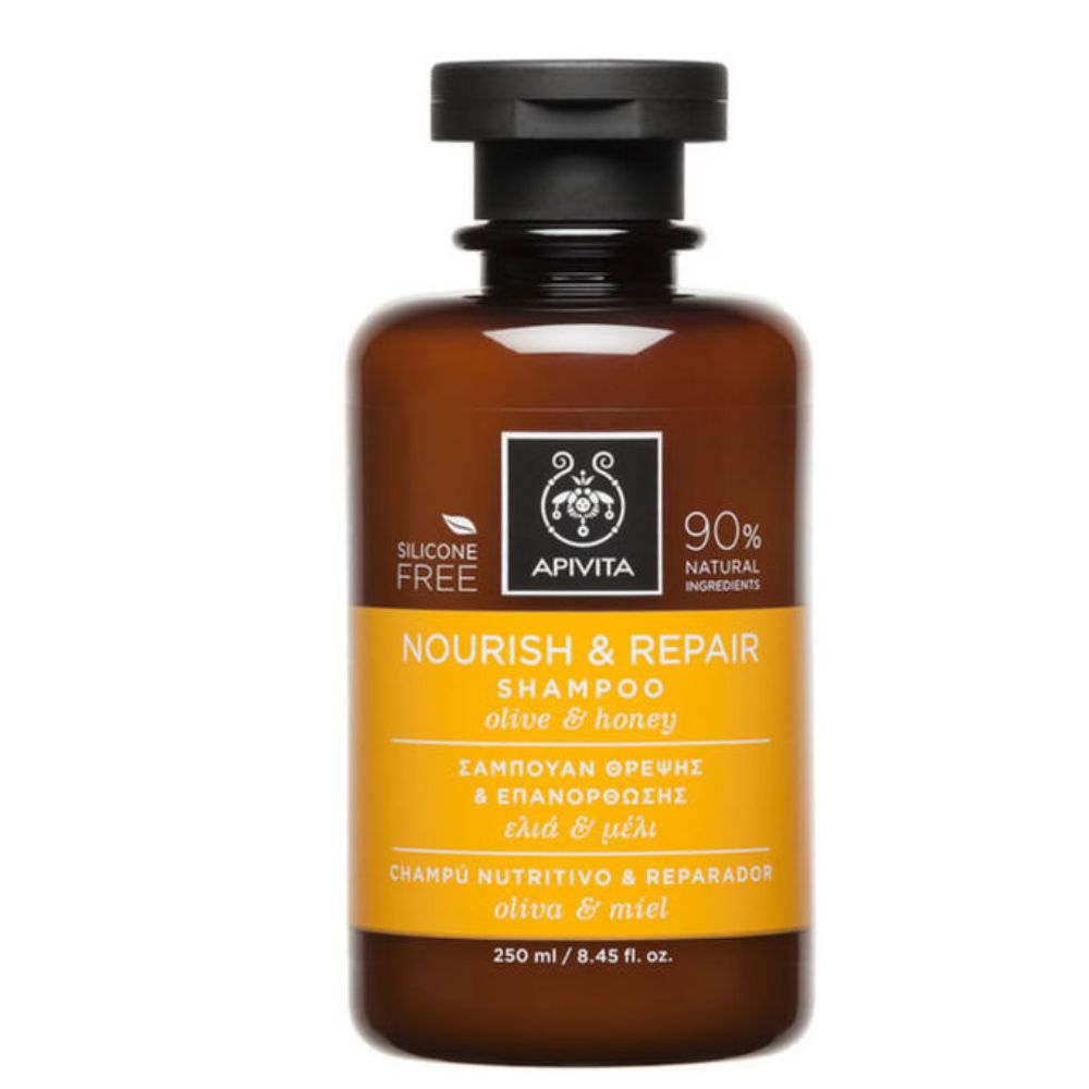 Apivita Nourish & Repair Shampoo Olive & Honey 250