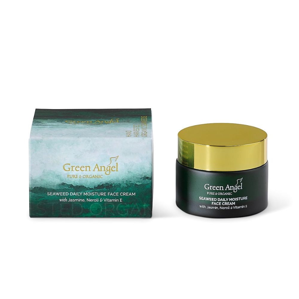 Green Angel Seaweed Daily Moisture Face Cream with Jasmine, Neroli & Vitamin E 50ml