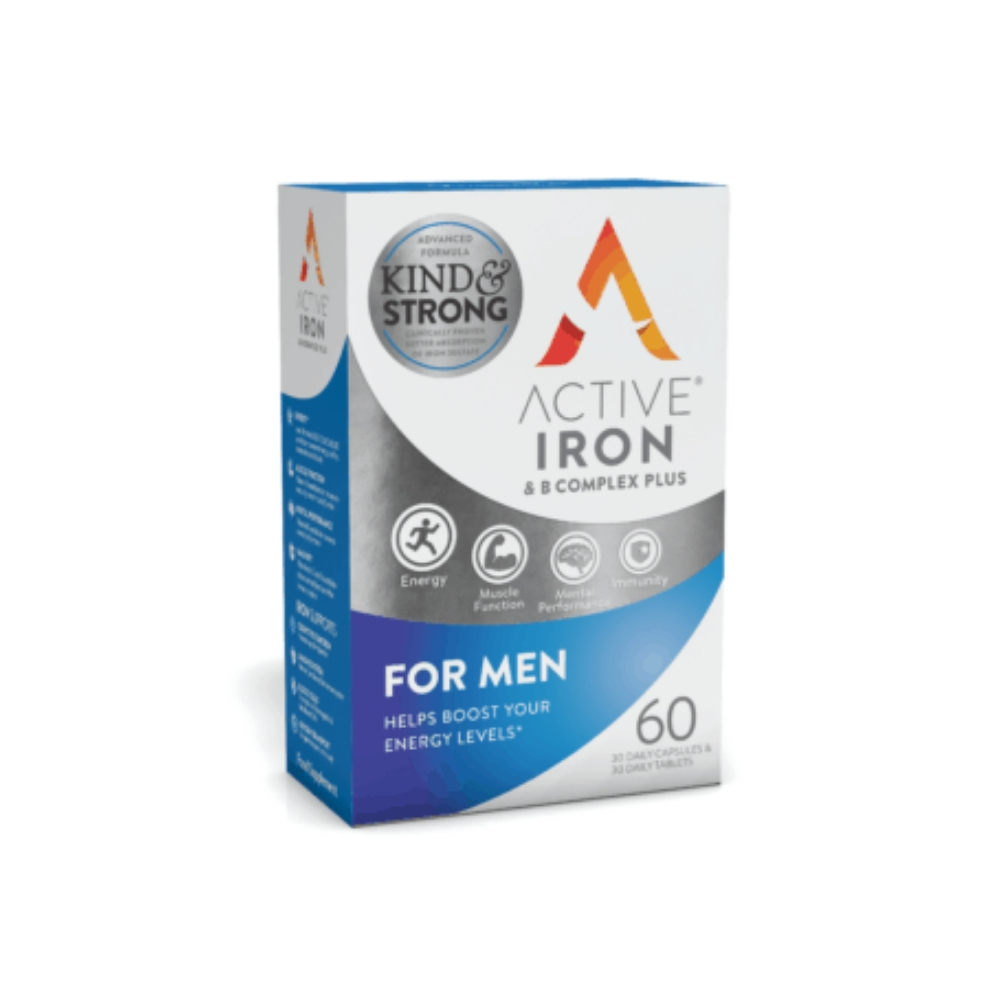 Active Iron & B-complex Plus For Men 30s - Vitamin