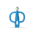 Matchstick Monkey Teether Monkey Blue